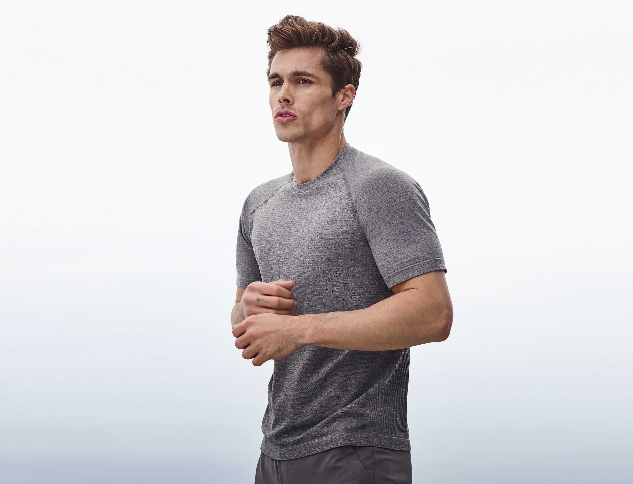 SMRTK Short Sleeve Performance Tee - Slate