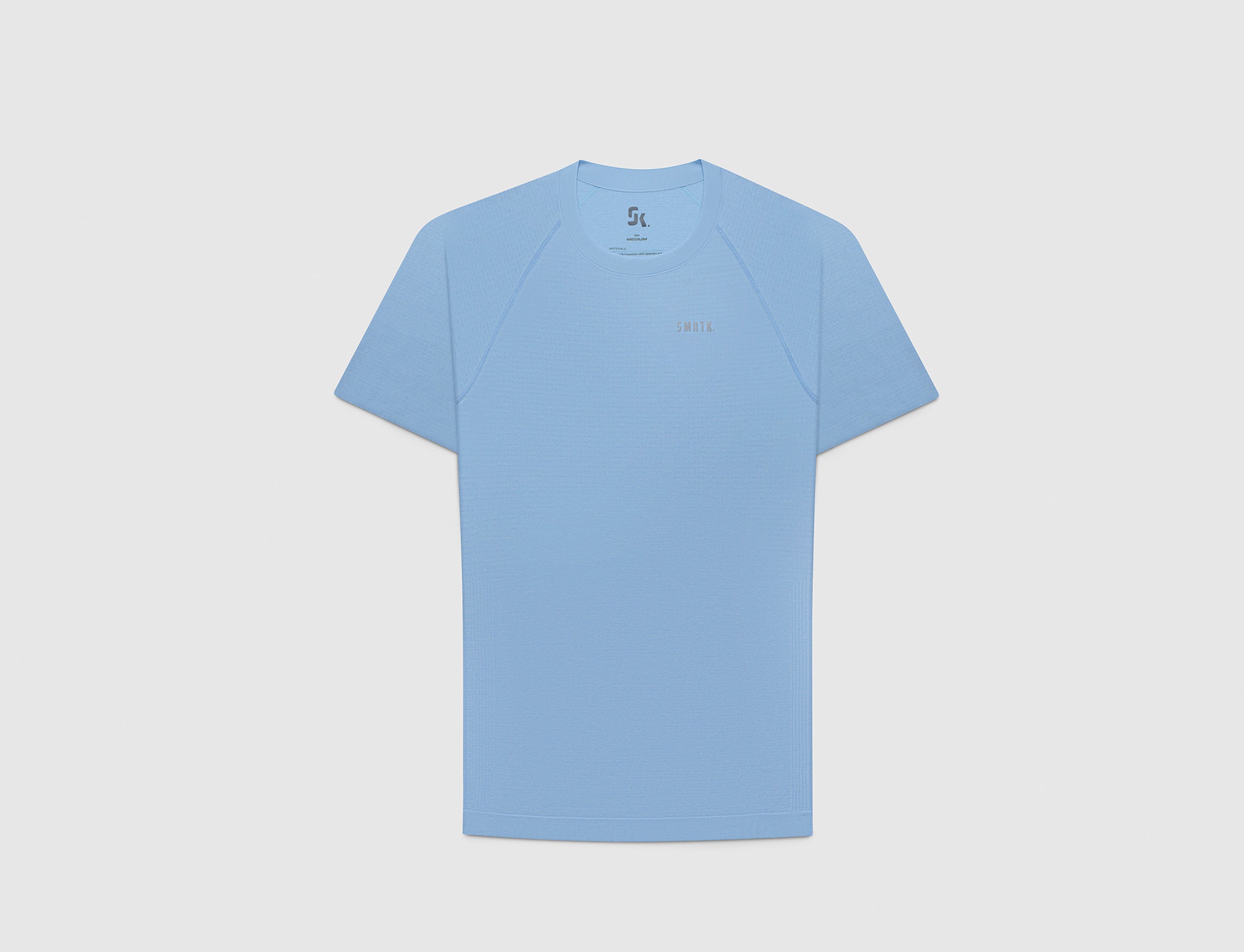 SMRTK Short Sleeve Performance Tee - Denim